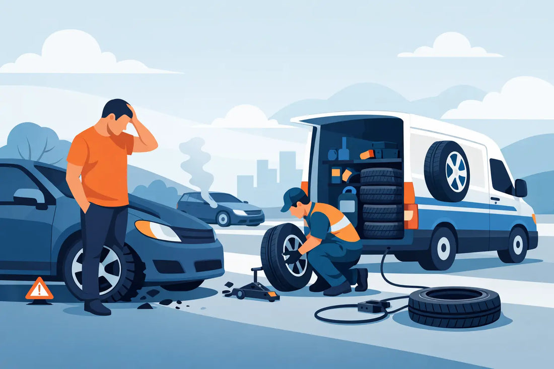 Mobile Tyre Help After a Blowout: What to Do