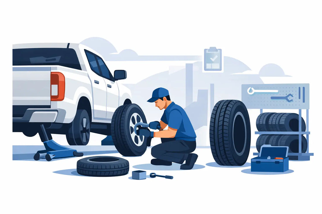 Light Truck Tyre Replacement Done Right