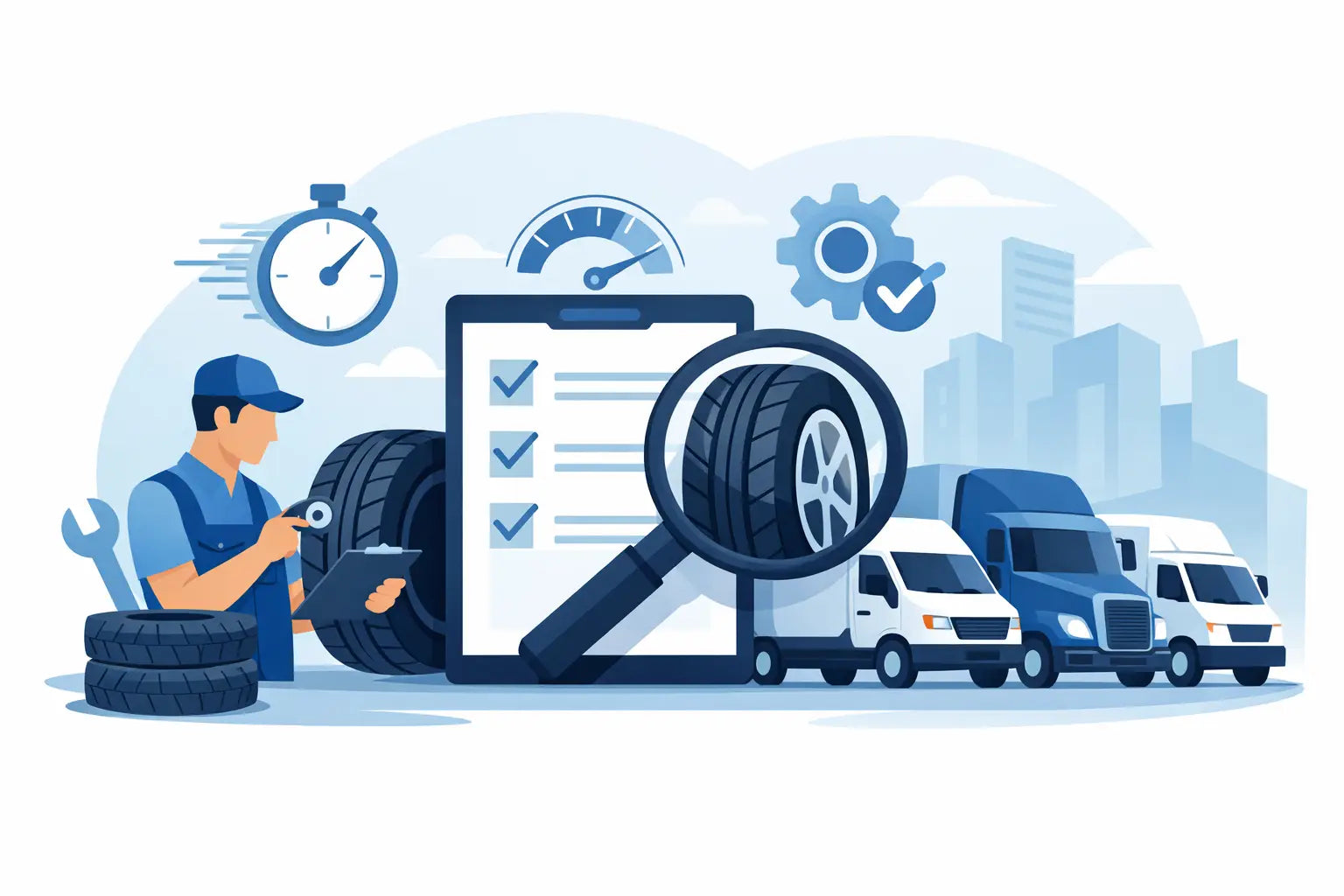 Fleet Tyre Management Services That Save Time