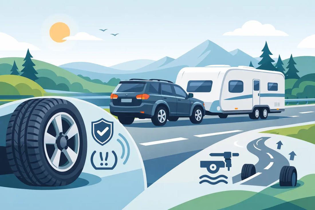 Choosing Tyres for Caravan Towing Safely