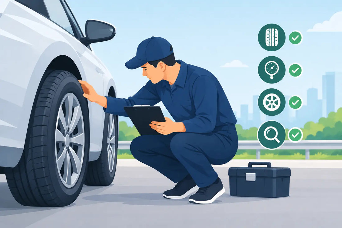 Tyre Inspection Checklist for Safer Daily Driving