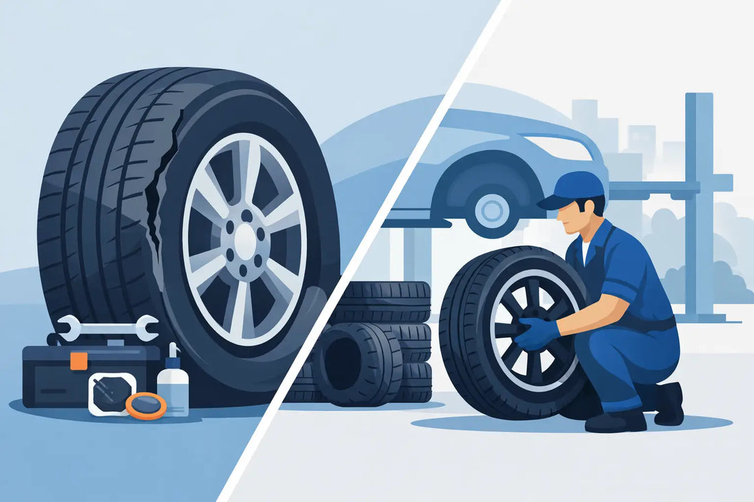 Can a Tyre Sidewall Be Repaired or Replaced?