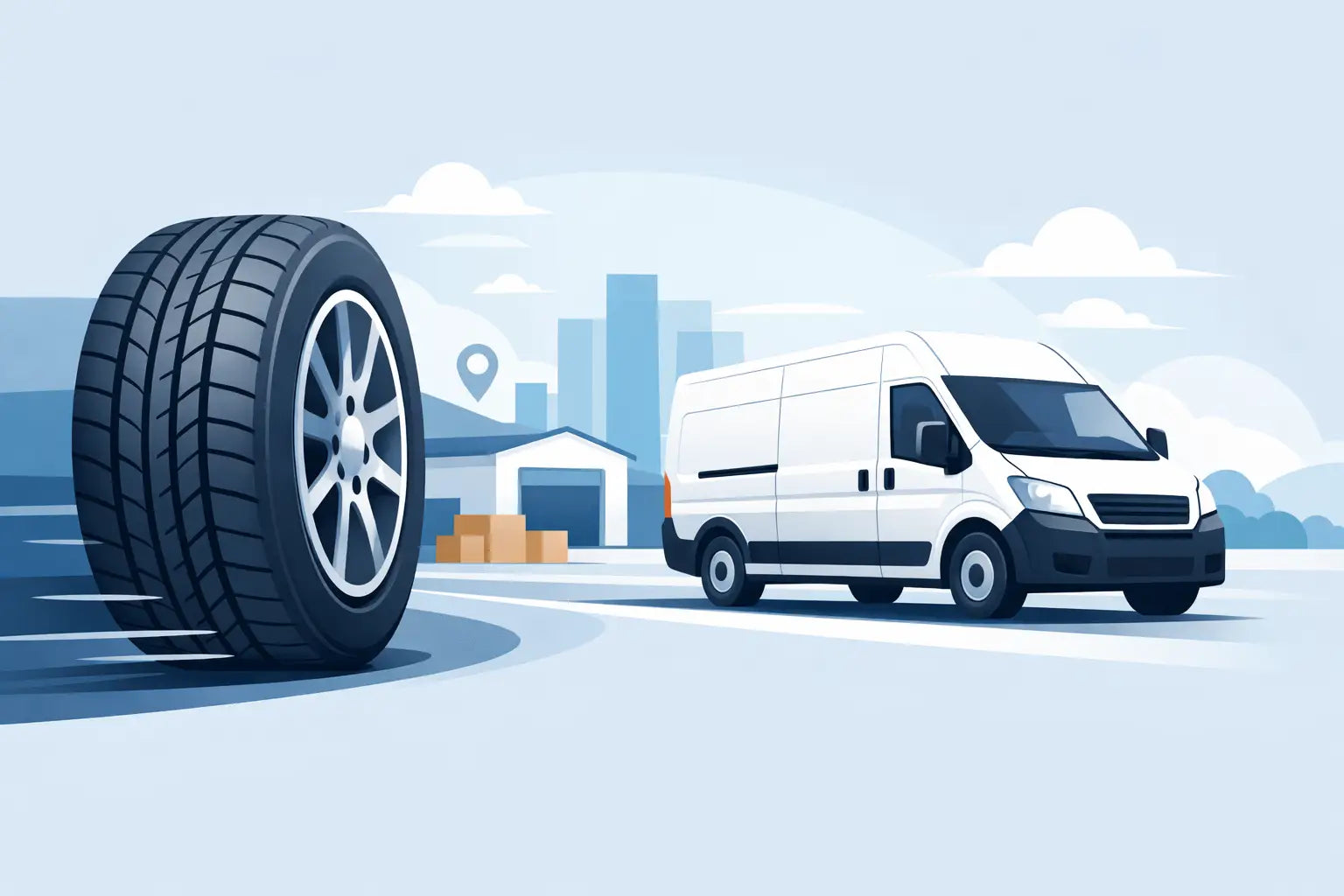 Best Tyres for Delivery Vehicles That Work Hard