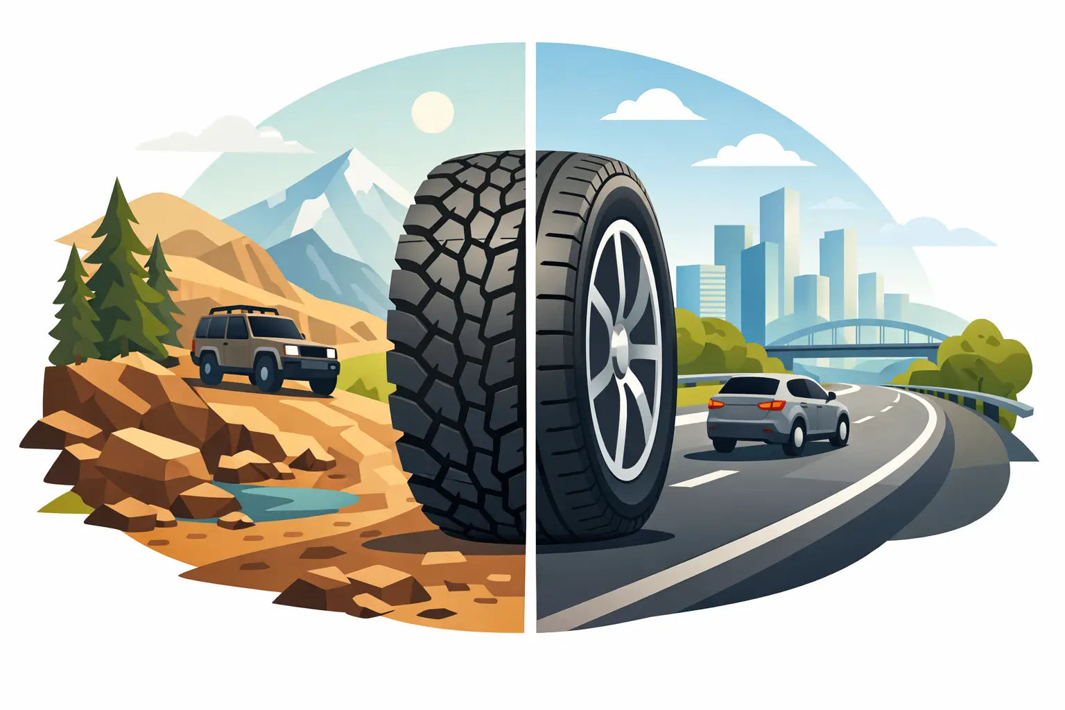 All Terrain vs Highway Tyres: Which Suits You?