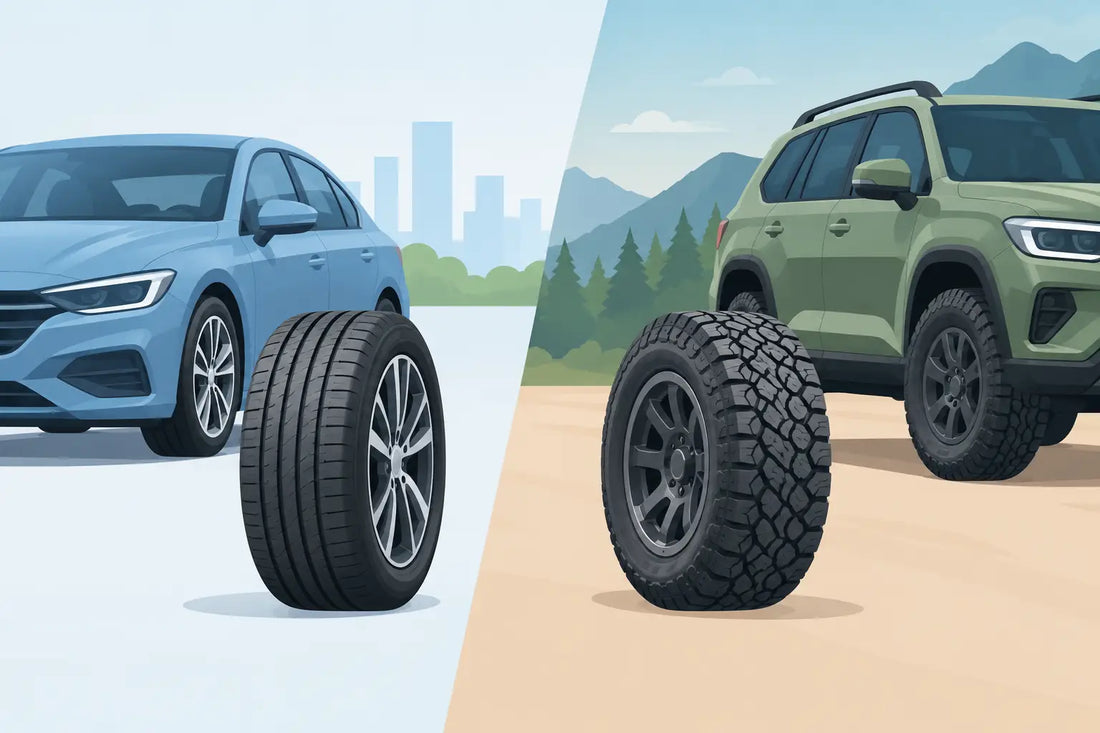 Car Tyres vs SUV Tyres: Which Do You Need?