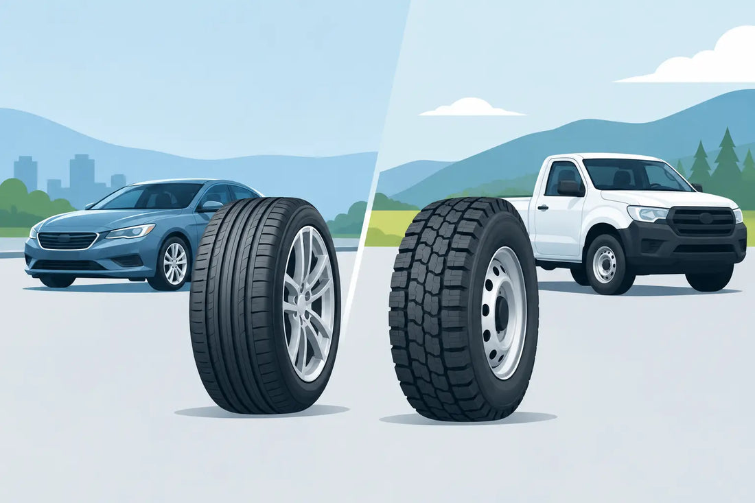 Passenger Tyres Versus Light Truck Tyres Explained