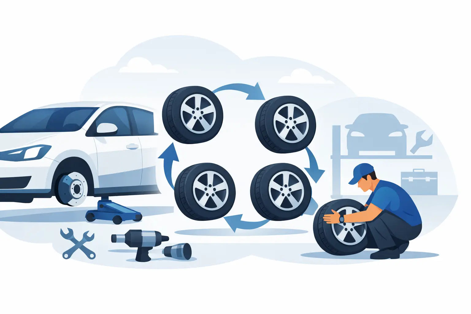 When to Rotate Tyres and Why It Matters