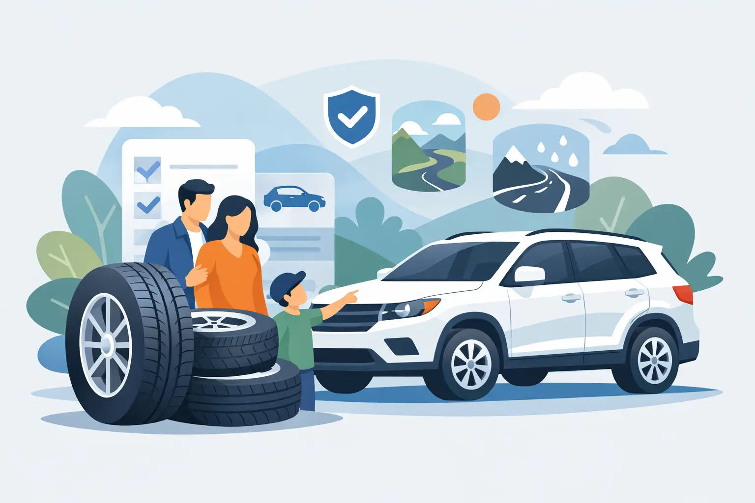 Best Tyres for Family SUV Buyers