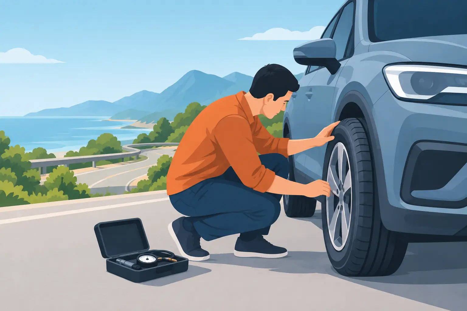 Tyre Care Before Road Trips: Check These First