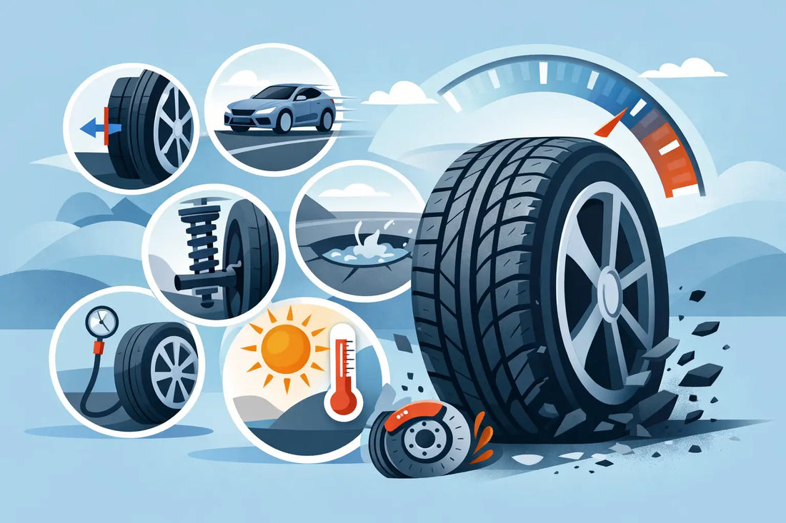 What Causes Rapid Tyre Wear? 8 Common Reasons