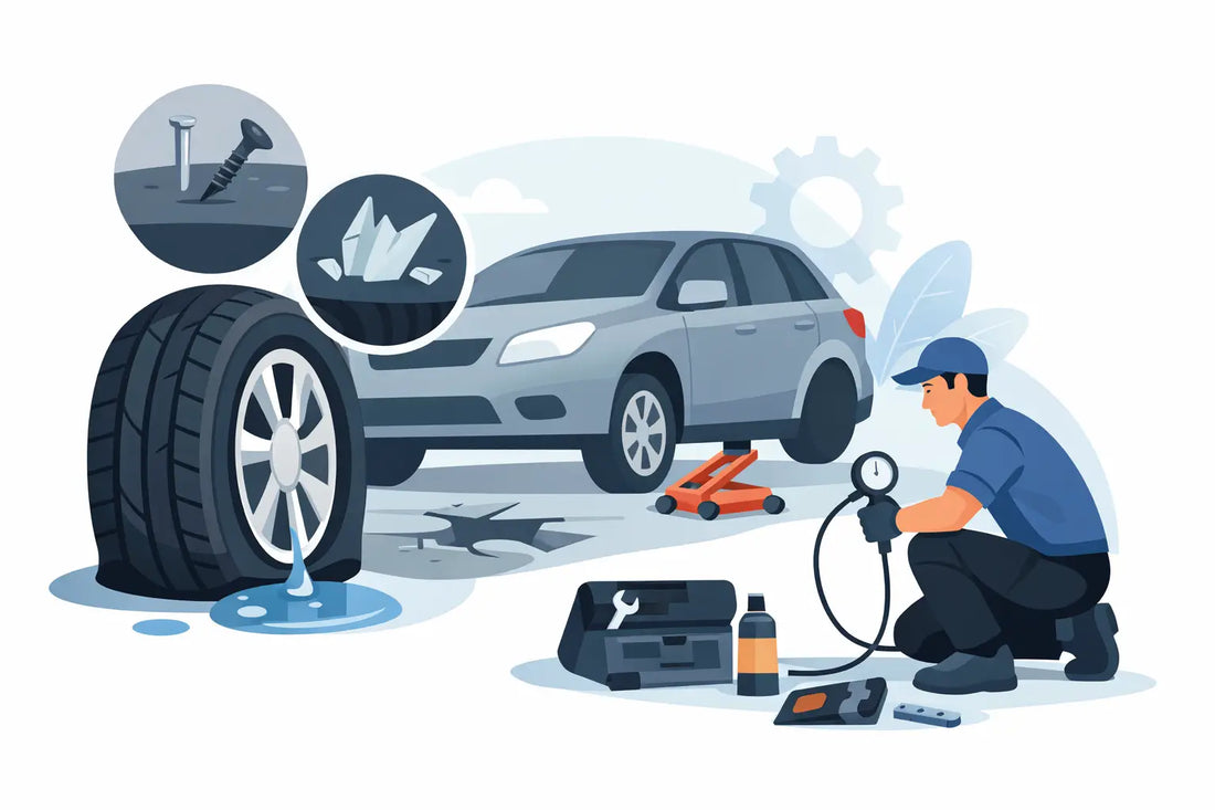 Why Is My Tyre Leaking? Common Causes and Fixes